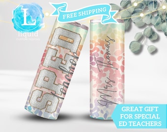 SPED Teacher Appreciation Gift Cup, Special Education Team Teacher Tumbler, Personal Gift for Special Ed Teacher, Gift for SPED Educator