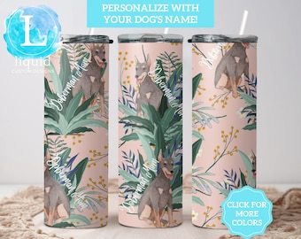 Custom Doberman Mom Tumbler, Doberman Mom Gift, Doberman Mama Travel Cup, Personalized Doberman Lover Gift, Doberman Mom Gift for Her