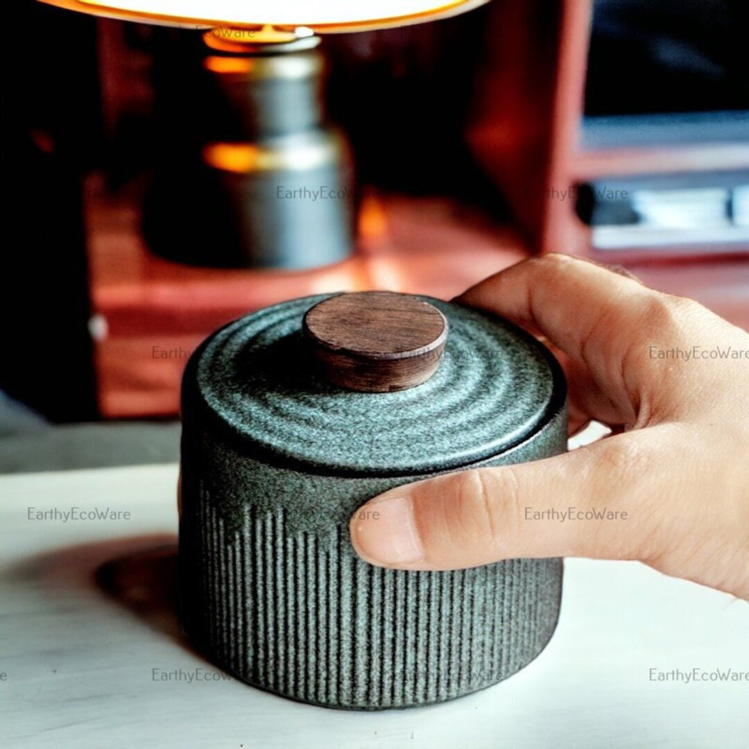 Japanese Vintage Tea Container Storage Tea Coffee Handmade Etsy