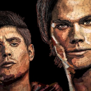 11x17 Print Sam & Dean