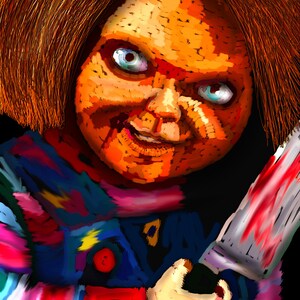 11x17 Print Chucky