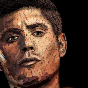11x17 Druck Dean Supernatural