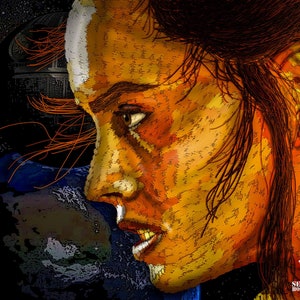 11x17 Print Rey Star Wars
