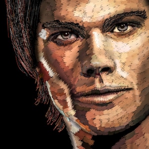 18x24 Leinwand Dean Supernatural