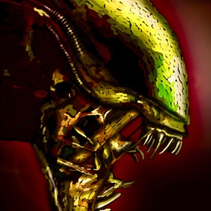 11x17 Print Alien 1