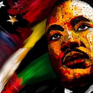 11x17 Druck Martin Luther King