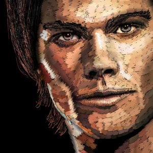 11x17 Print Sam Supernatural