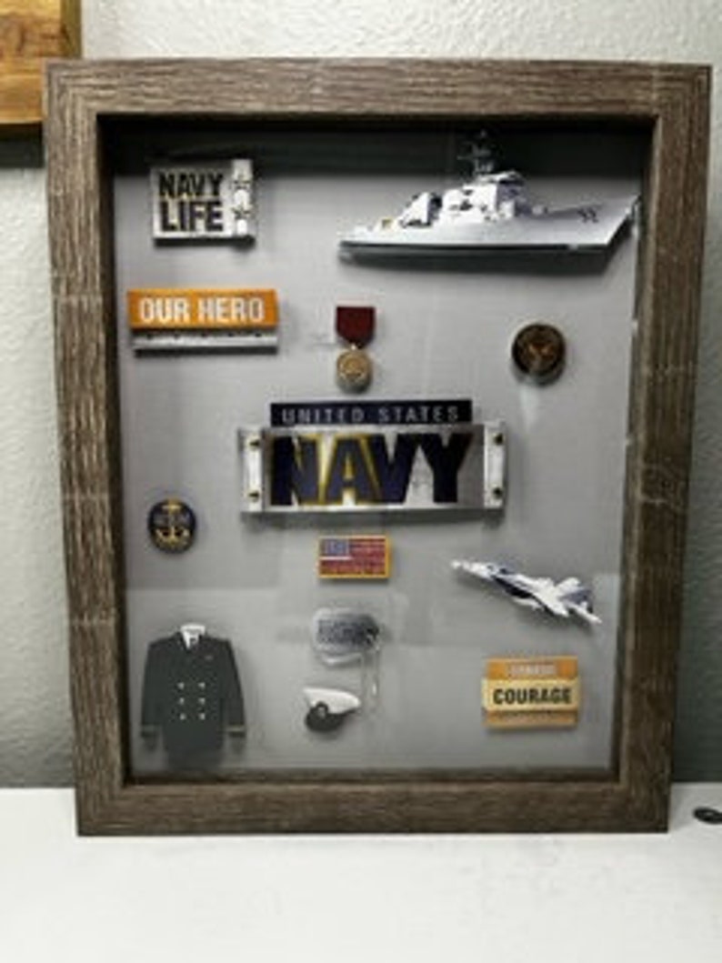 Custom Shadow Box Display - Etsy