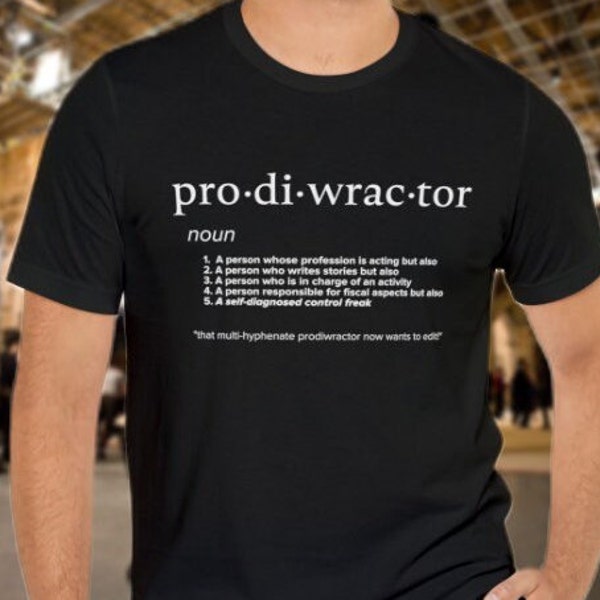 Producer Director Writer Actor T-shirt, Acting School Shirt, Actor Gifts, End of The Year, Drama theater t-shirt, multi-hyphenate shirt