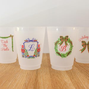 Holiday Party Cups | Christmas Cups for Holiday Party Gifts, Favorite Things party gift, Christmas Hostess Gifts