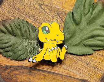 Agumon Digimon Enamel Pin