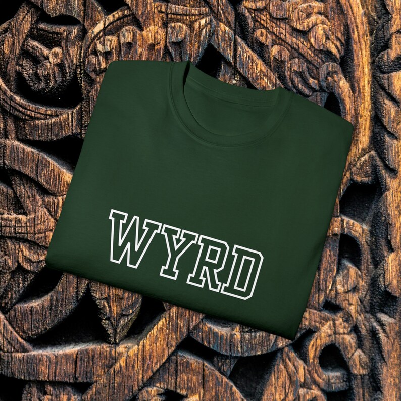 Wyrd Tee Norse Mythology Tshirt Norse Destiny Tshirt Norse Fate Gift