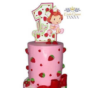 pour gâteau sablé aux fraises | Fête aux fraises, Gâteau aux fraises, Décoration de gâteau d'anniversaire