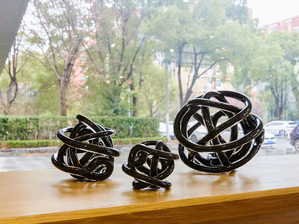 小物 _Fot Knot ball marble_strap black 216 Set: Black Neoballs 5mm Magnetic Balls | Neoballs