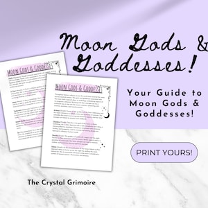 Grimoire Pages, Book of Shadows Pages, Spell Book Pages, Grimoire Journal, Moon Magic, Witch Journal, Beginner Witch, Witchcraft Starter Kit