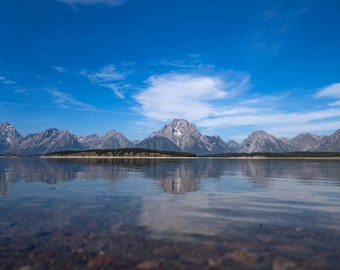 Jackson Lake Dam in Grand Teton