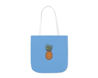 Pineapple Tote Bag - Personalized Tote Bag - Bride Gift - Bridesmaid Gift - Destination Wedding - Beach Wedding - Beach Tote - Pineapples