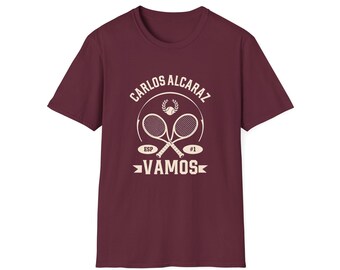 Camiseta Carlos Alcaraz Tênis: Orgulho Espanhol, Vamos!