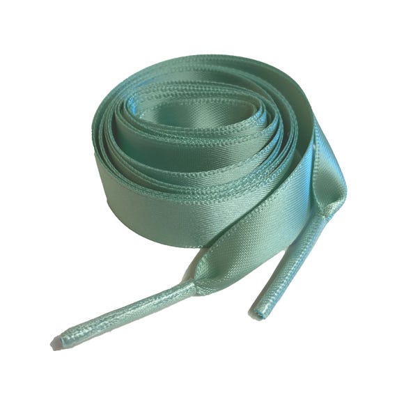 Satin Ribbon Shoelaces: Wedding, Bridesmaid, Sneaker Shoe Laces, 30+ Colours