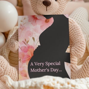 Tarjeta del Día de la Madre para ser Madre / Tarjeta de felicitación de la futura mamá / Regalo reflexivo para la mujer embarazada en mayo para celebrar su futura maternidad