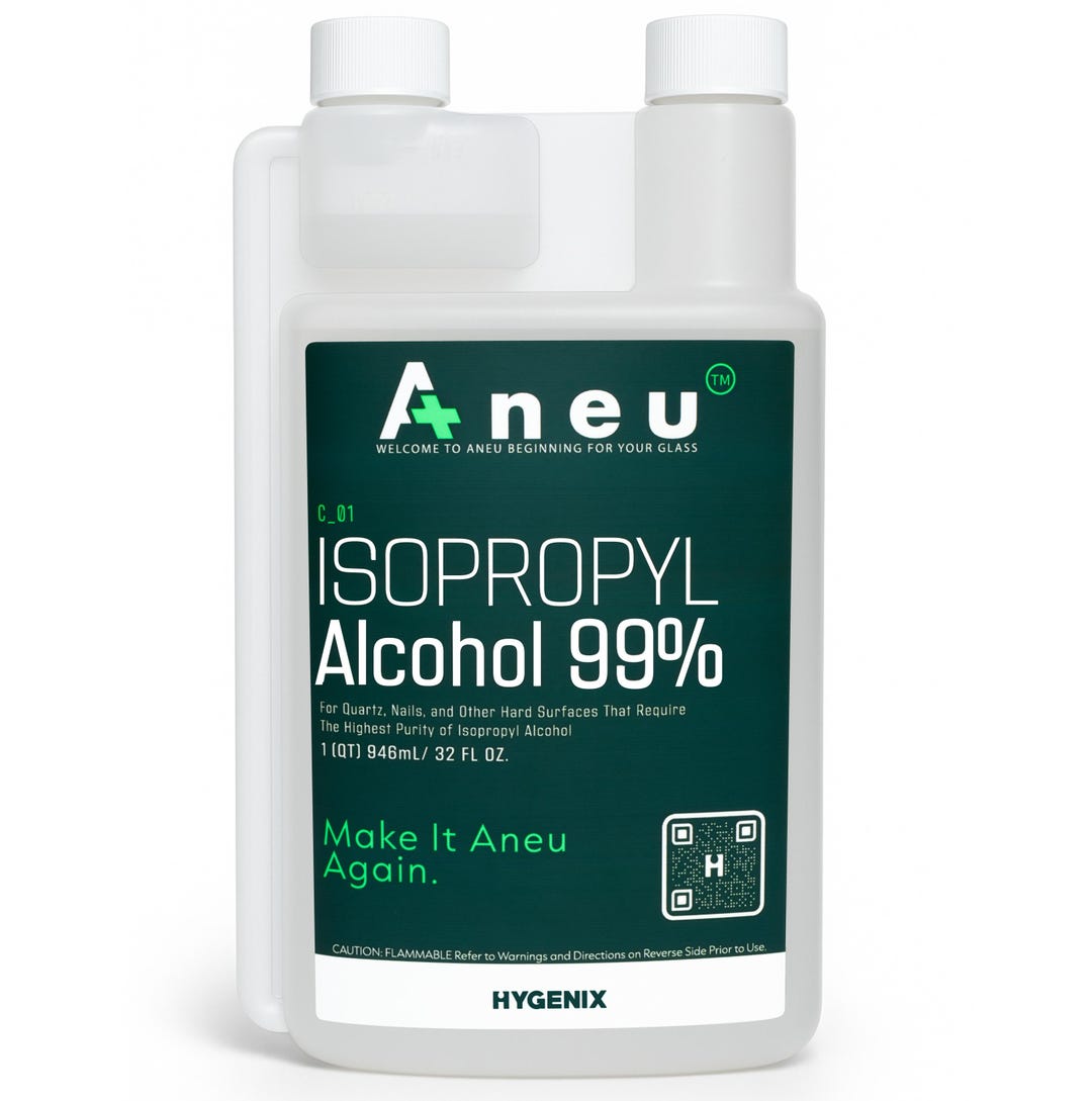 Aneu 99% Isopropyl Alcohol Cleaner | Quartz & Tool Cleaning (32oz) - Etsy