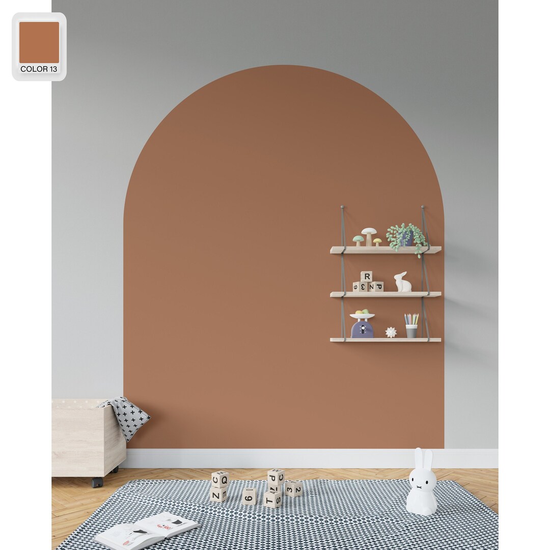 Forest Green Arch Decal Wall Arch Decal Arch Wall Sticker Etsy