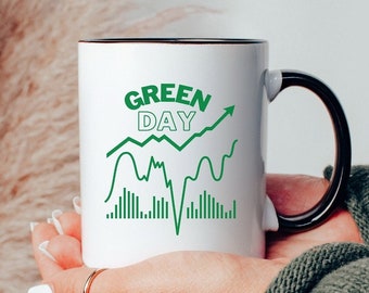 Stock Market Mug: Financial Geek Gift, Day Trader Coffee Cup