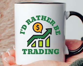 Stock investor gift for financial geek stock market mug for stock trader trading mug for stock broker gift for day trader coffee mug gift