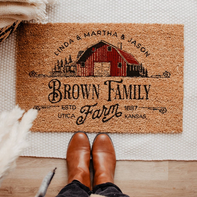Barn Entry Mat - Etsy