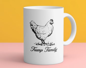 Personalized Chicken Mug: Farm Animal Gift for Chicken Lover