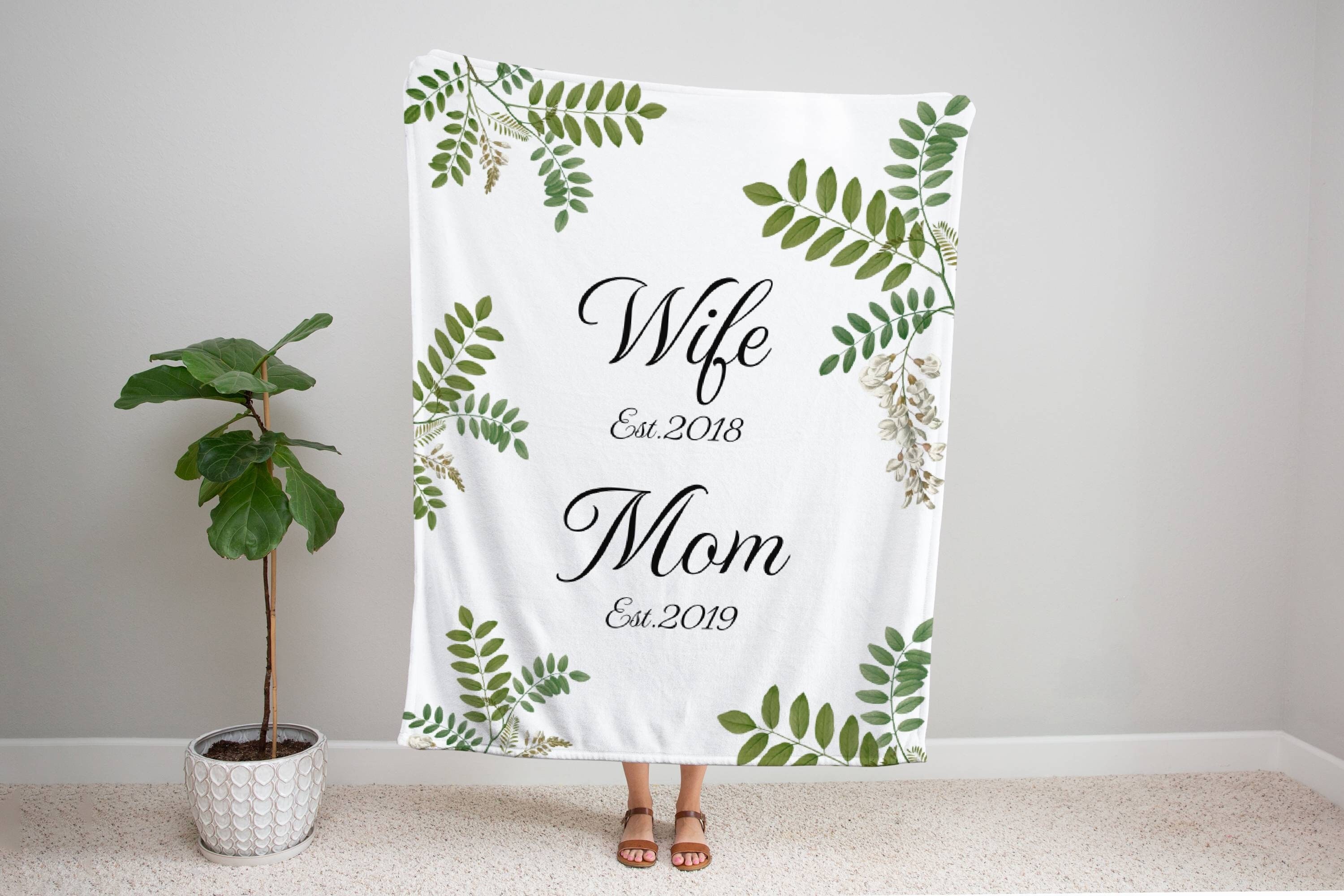 Schwangerschaftsdecke Als Geschenk Für Frauen – 127x152 Cm, Flanell | Für Mutter, Beste Freundin & Co.
