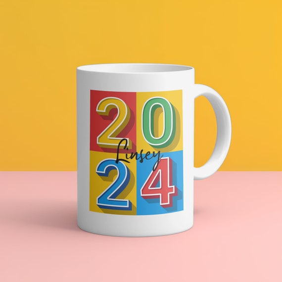 Custom Class of 2024 Graduation Mug, Senior Mom Gift