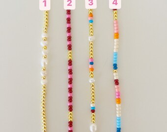 Colorful beaded necklace