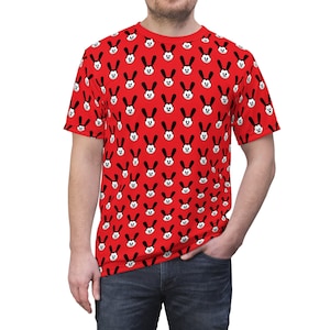 Oswald the Lucky Rabbit Shirt, Oswald Shirt, All Over Print T- Shirt