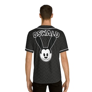 Oswald the Lucky Rabbit, Men&#39;s Baseball Jersey, Shirt, t-shirt, tee, t shirt, button up,