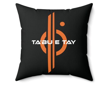 Galactic Starcruiser Ta'bu e tay Spun Polyester Square Pillow