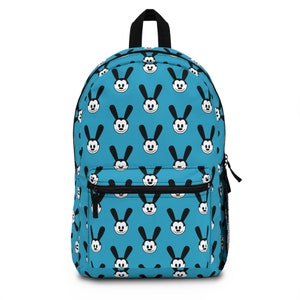 Oswald der Glückshase Rucksack, türkis Rucksack, Schulrucksack, Park Hopper Rucksack