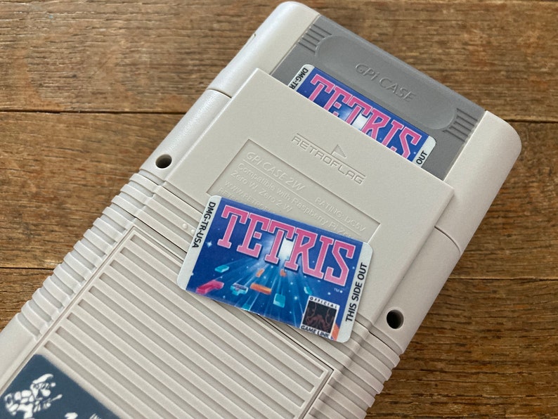 Gameboy Cartridge Labels for Retroflag Gpi Case 2W Etsy