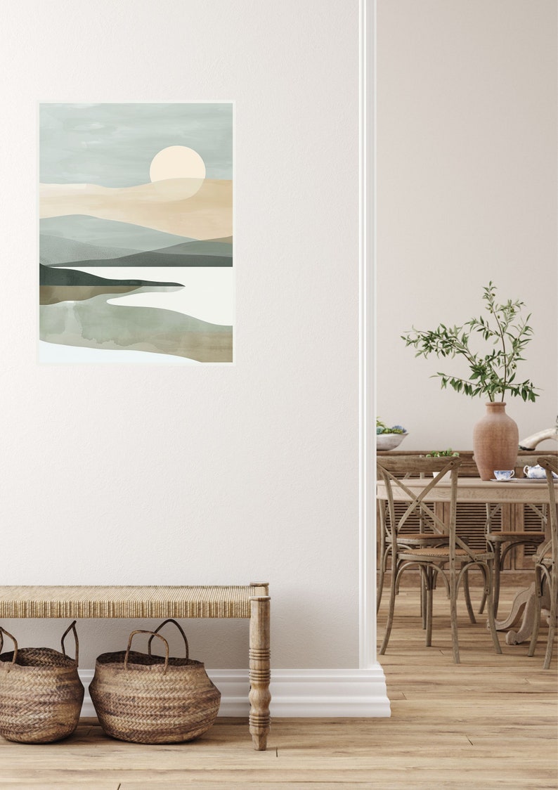 Minimalist Horizon | Minimalist | Minimalist Art | Digital Art Print ...