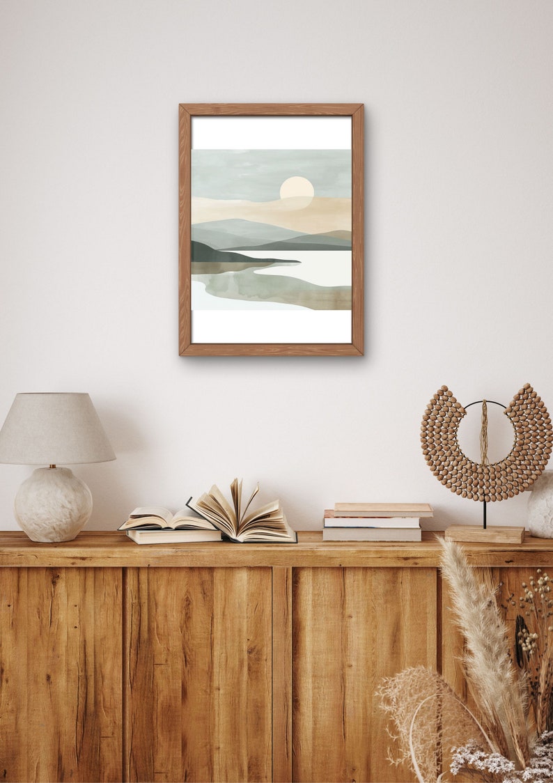 Minimalist Horizon | Minimalist | Minimalist Art | Digital Art Print ...