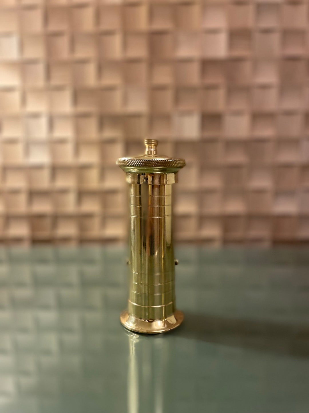 8 Highend Greek Brass Pepper Mill Chef's Series Etsy