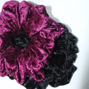 Jumbo Velvet Scrunchie - Handmade, Oversized, XXL, Velvet, Gifts, Hair Accessories