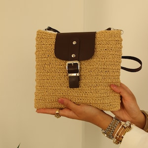 Straw Summer clutch, handmade raffia bag, natural bag, straw purse,evening clutch, vintage straw bag, women accessory, bohemian bag