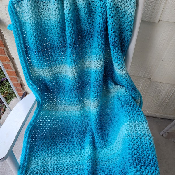 Ombre Baby Blanket Etsy
