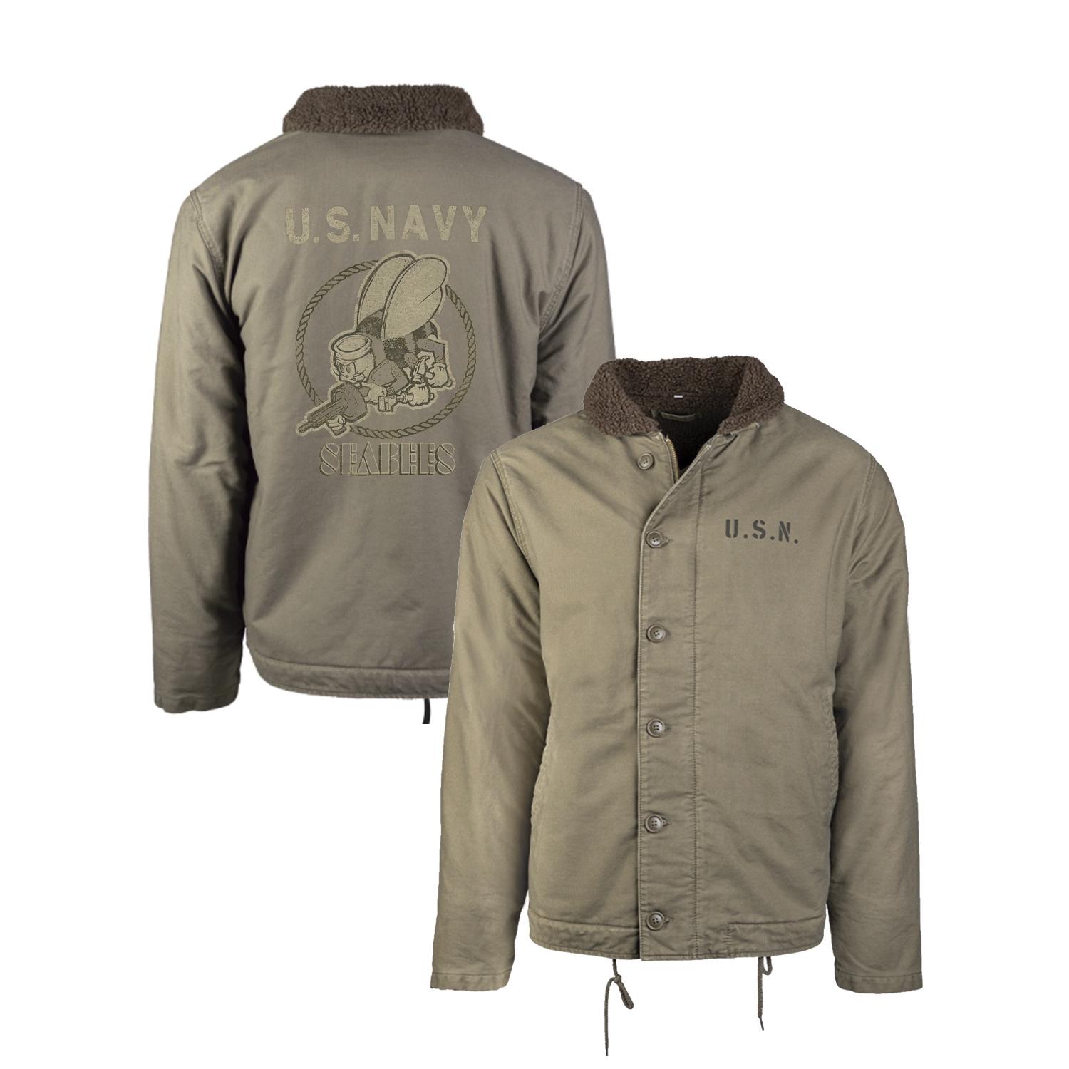 US Navy SEABEES Military Jacket - US NAVY - Limited Edition of 100