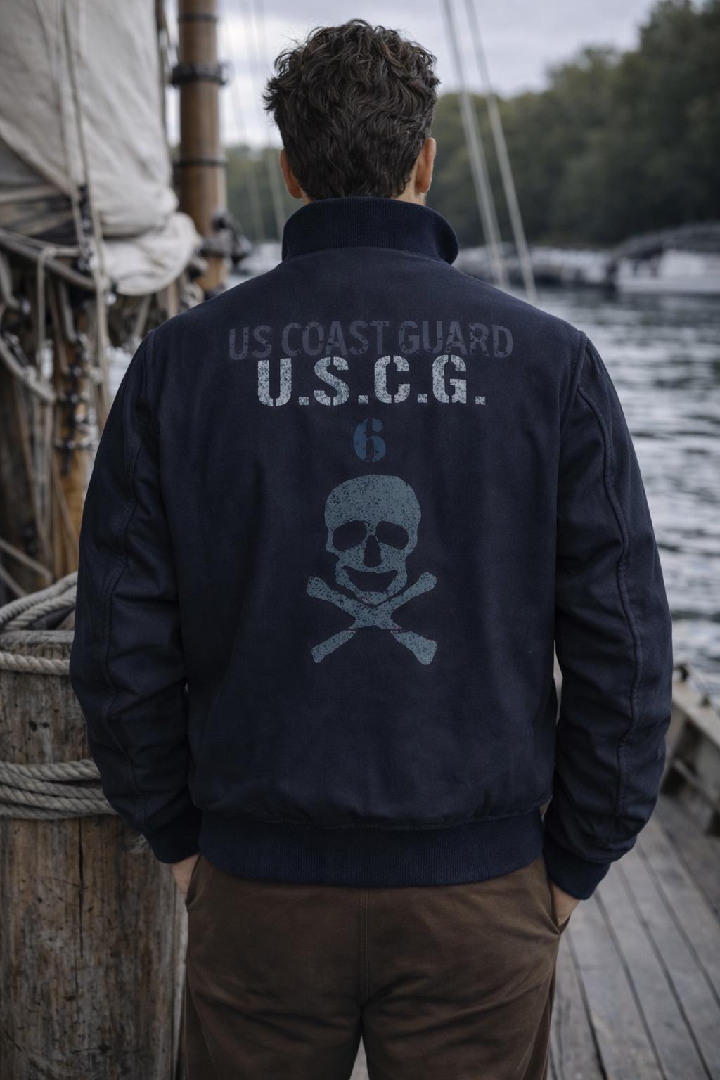 Vintage Coast Guard Jacket - Etsy Canada