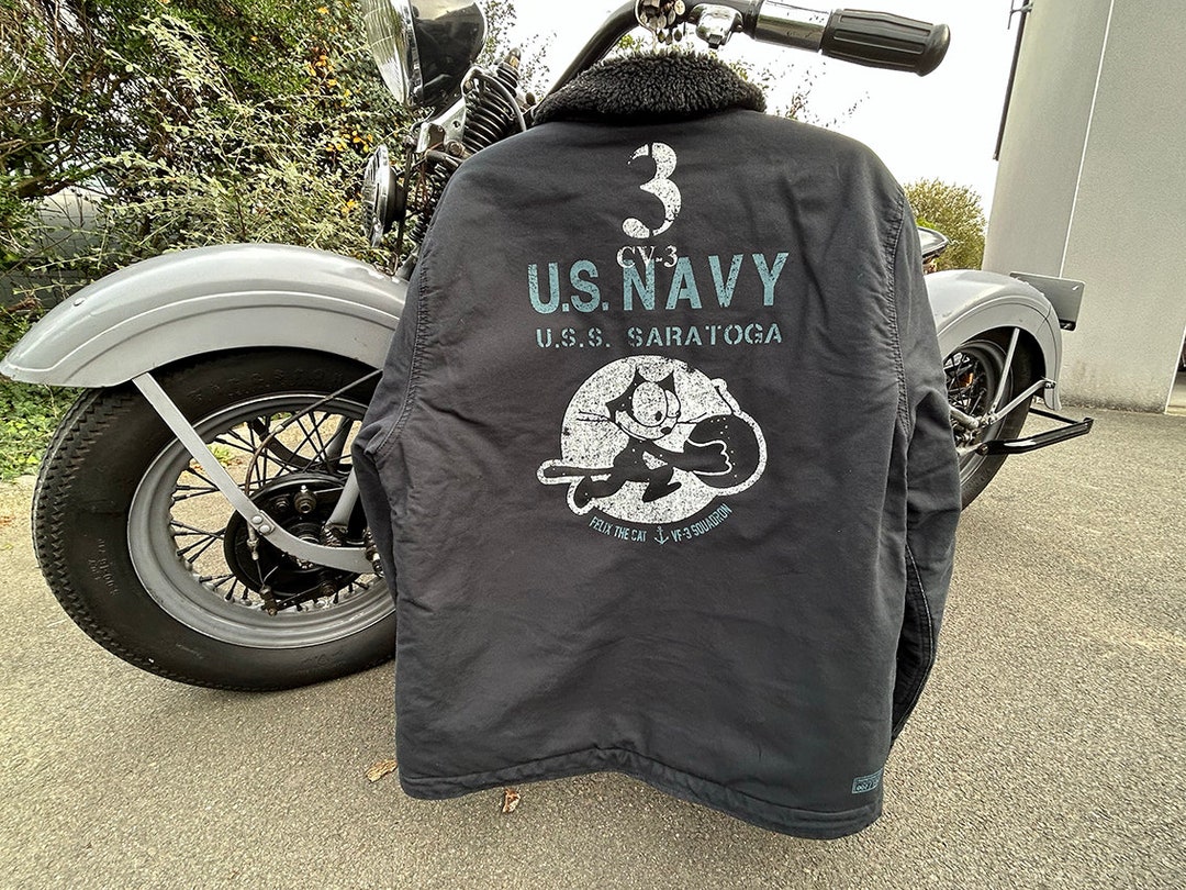 US NAVY N1 Deck Jacket - Felix the Cat - Limited Edition of 100