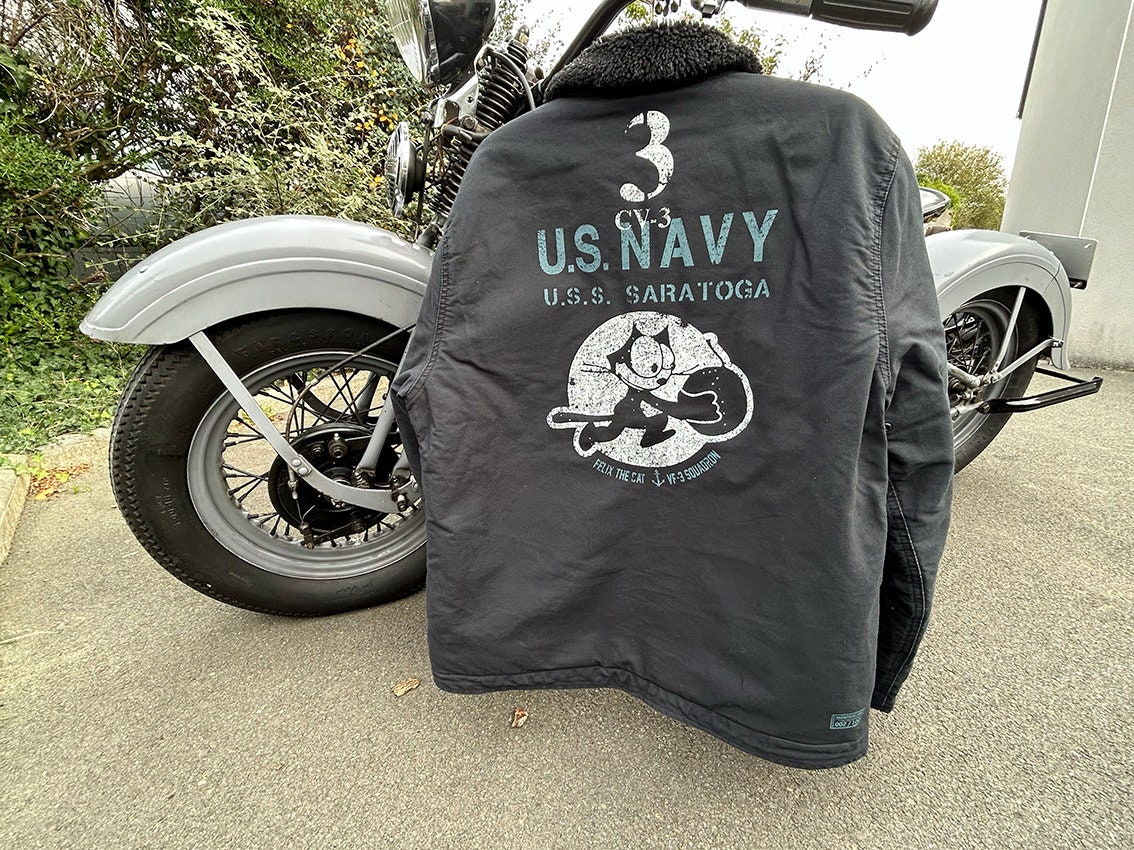 US NAVY N1 Deck Jacket - Felix the Cat - Limited Edition of 100