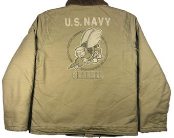 US Navy SEABEES Military Jacket - US NAVY - Limited Edition of 100 Jackets