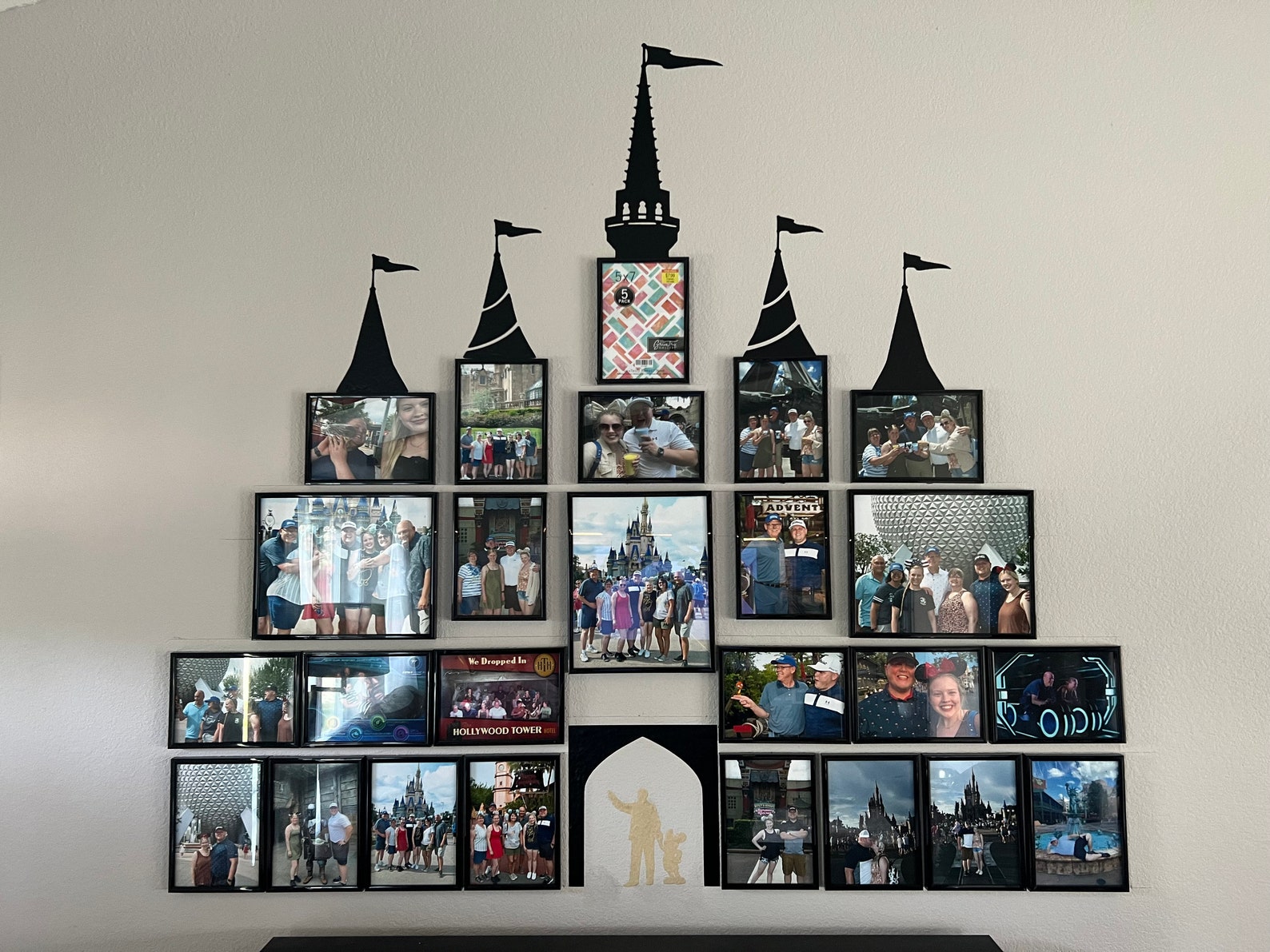 VINYL DECAL Disney Castle Wall Decal Disney Castle Photo Castle Decal